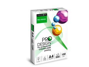 ProDesign A4 100 gr papir for fargeprint 210 x 297 mm (500 ark) 